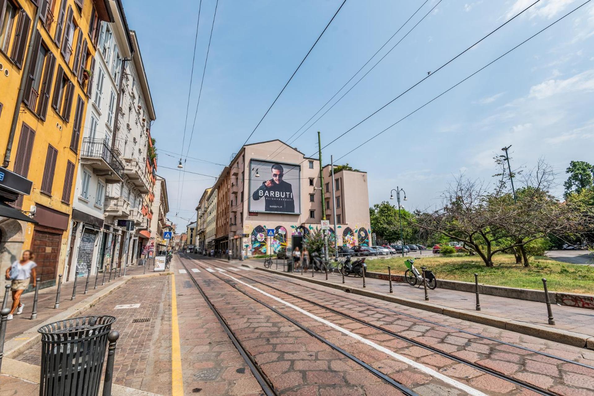 Milano 2 Pax Wi-Fi Porta Ticinese Lejlighed Eksteriør billede